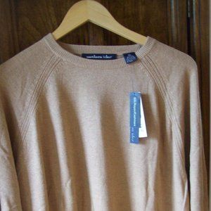 "Host Pick"NWT NORTHERN  ISLES XL MEN'S  SILK/RAYON/CASHMERE LONG SLEEVE SWEATER